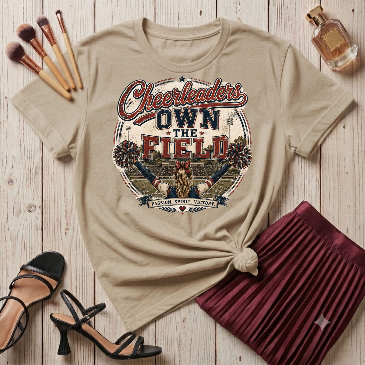 Cheerleaders Own The Field T-Shirt