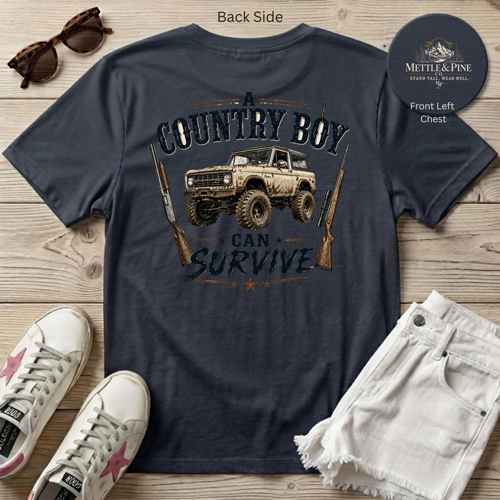 A Country Boy Can Survive F/B T-Shirt