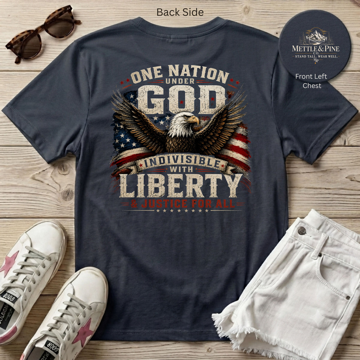 One Nation Under God F/B T-Shirt