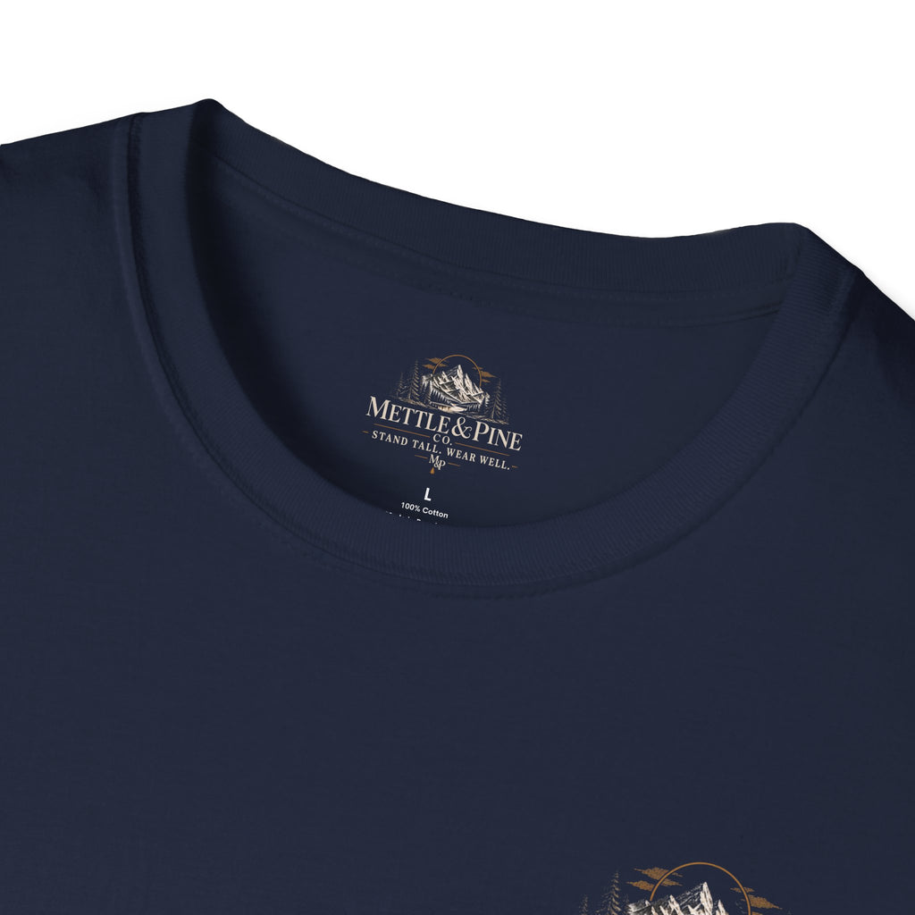 Turkey Hunting with Standard Logo on Front T-Shirt– Legends Walk Home