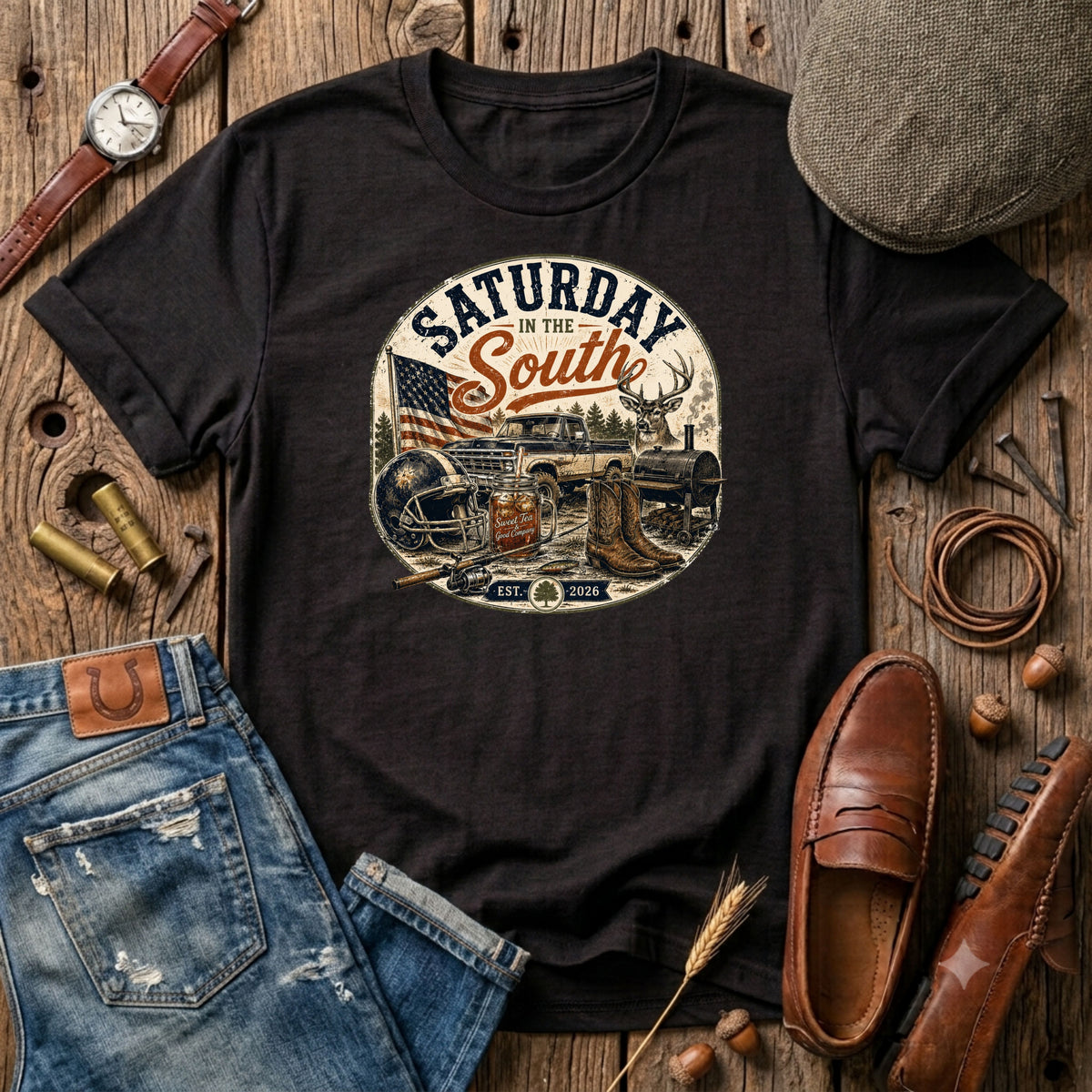 Saturday in the South vintage T-Shirt