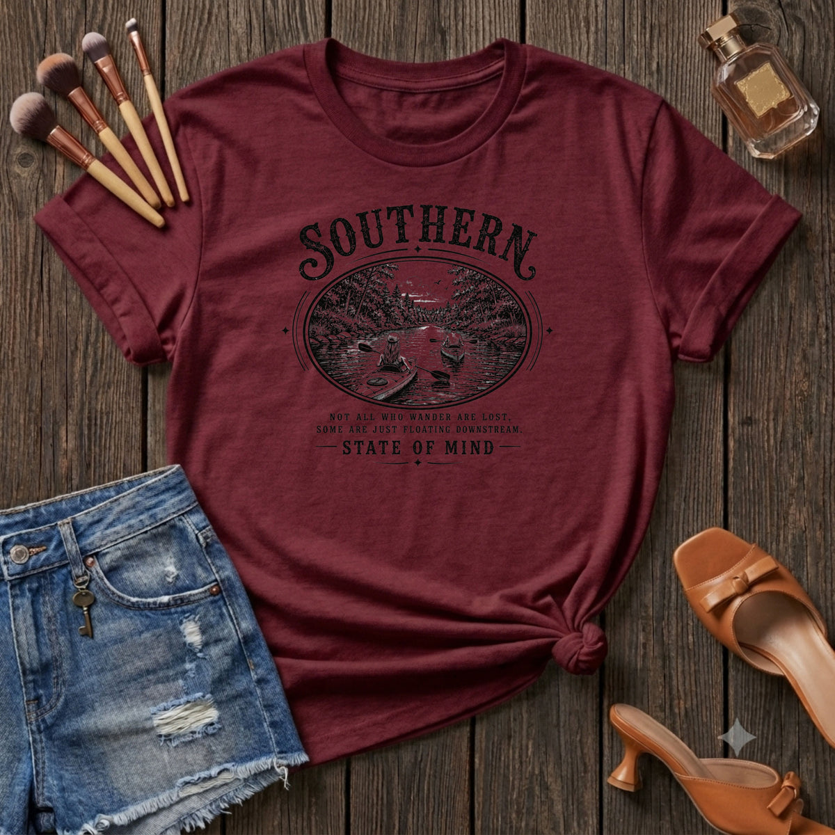 Southern - Not all are lost, some are just floating downstream T-Shirt