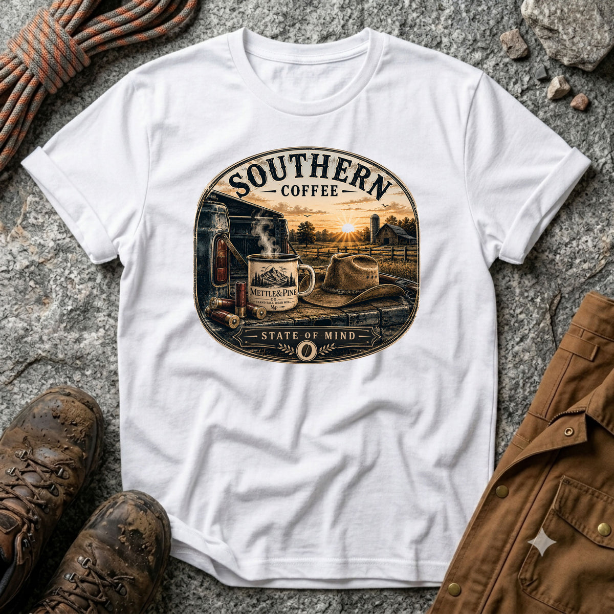 Southern Coffee His T-Shirt