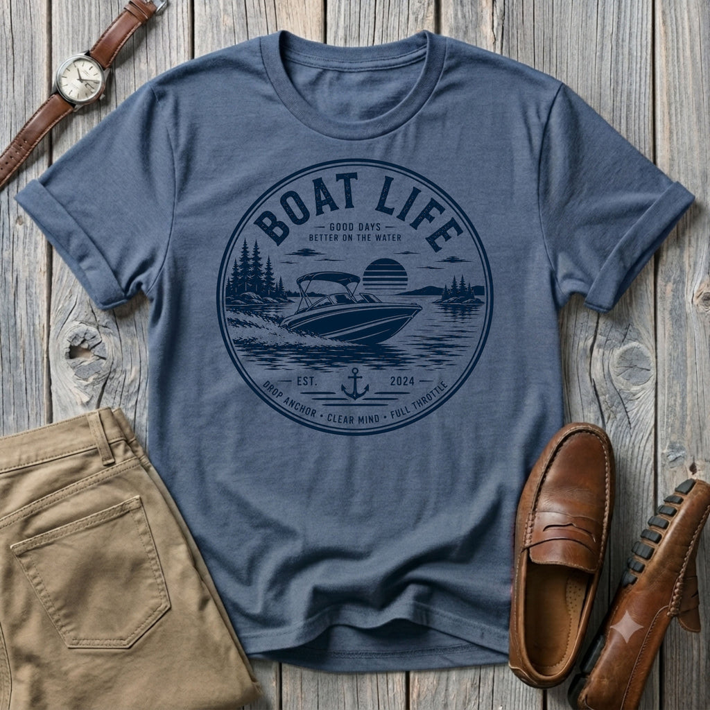 Boat Life Vintage T-Shirt