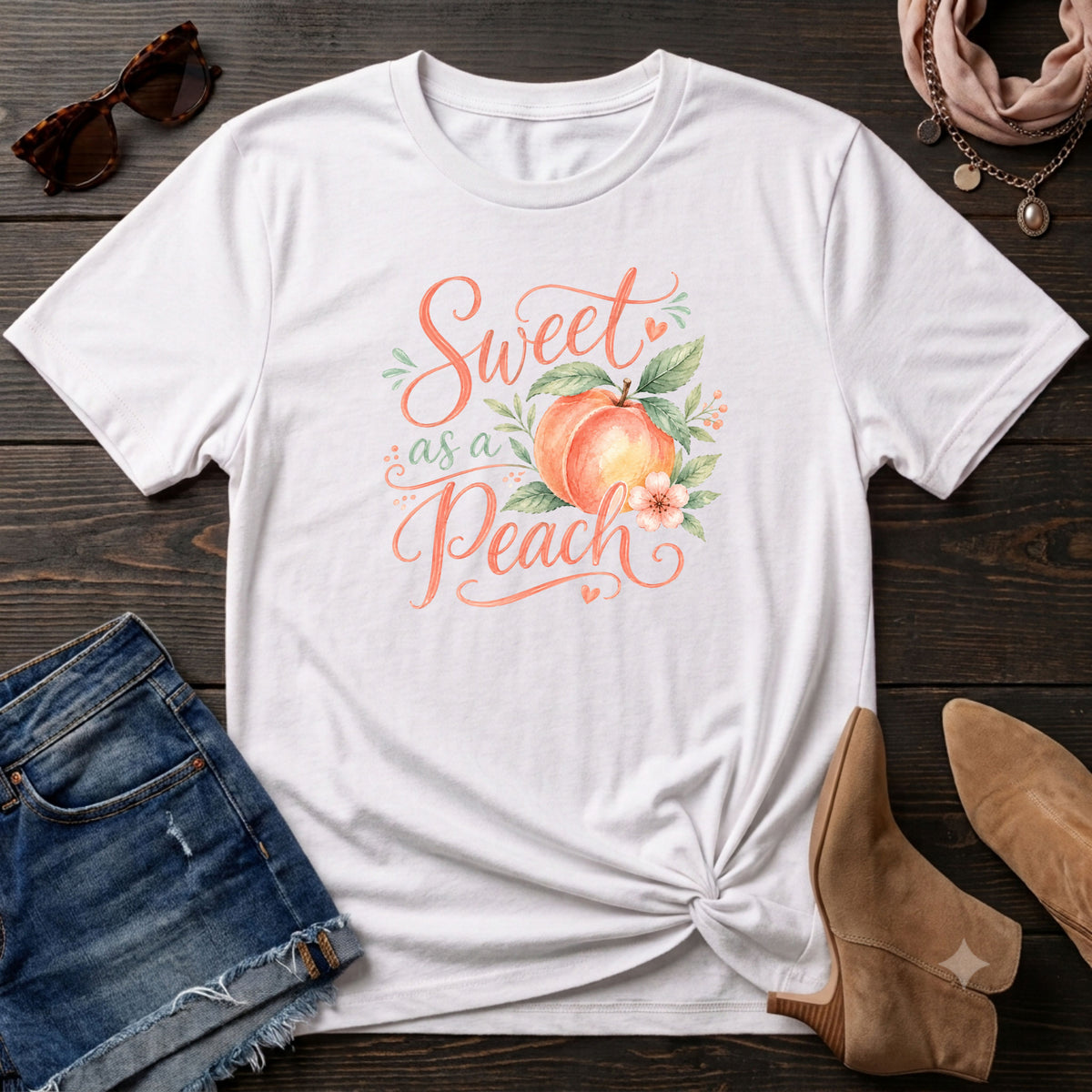 Sweet As A Peach T-Shirt