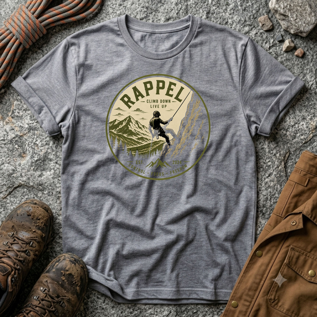 Rapple Climb Repelling T-Shirt