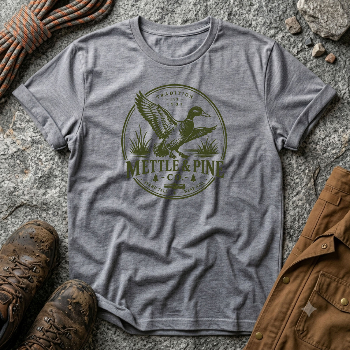 Mettle & Pine Co Duck Seal T-Shirt