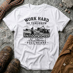 Work Hard - Farmers T-Shirt