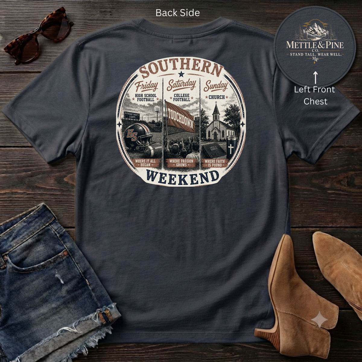 Southern Weekend Vintage F/B T-Shirt
