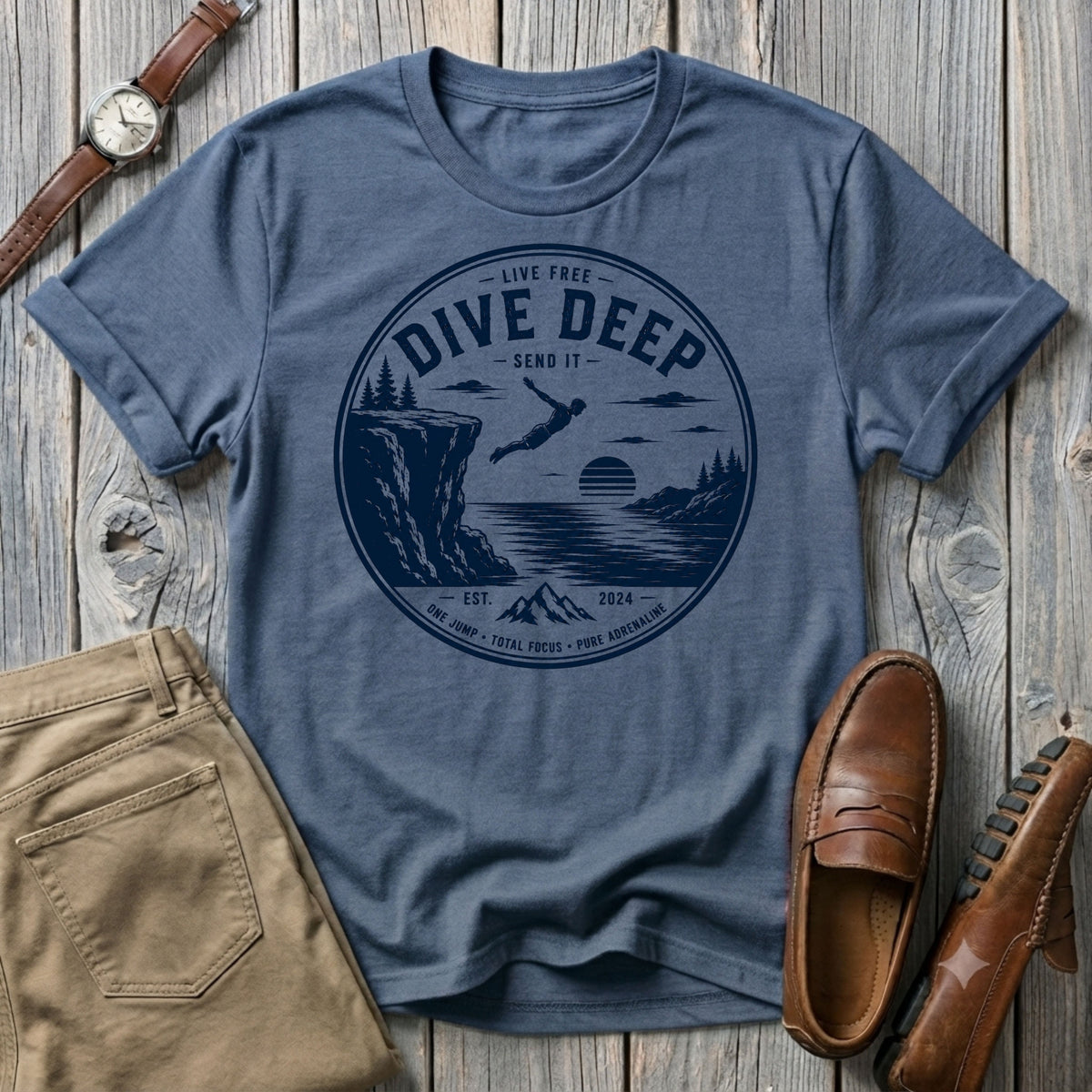 Deep Dive Vintage T-Shirt