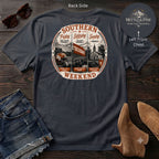 Southern Weekend Burnt Orange & White F/B T-Shirt