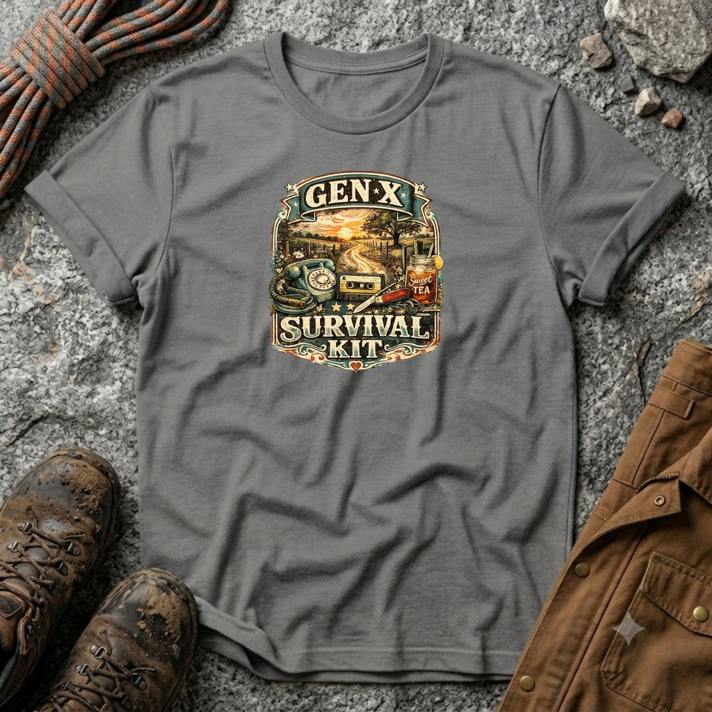 Gen X Survival Kit T-Shirt