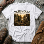 Deer Camp Rifle Print T-Shirt
