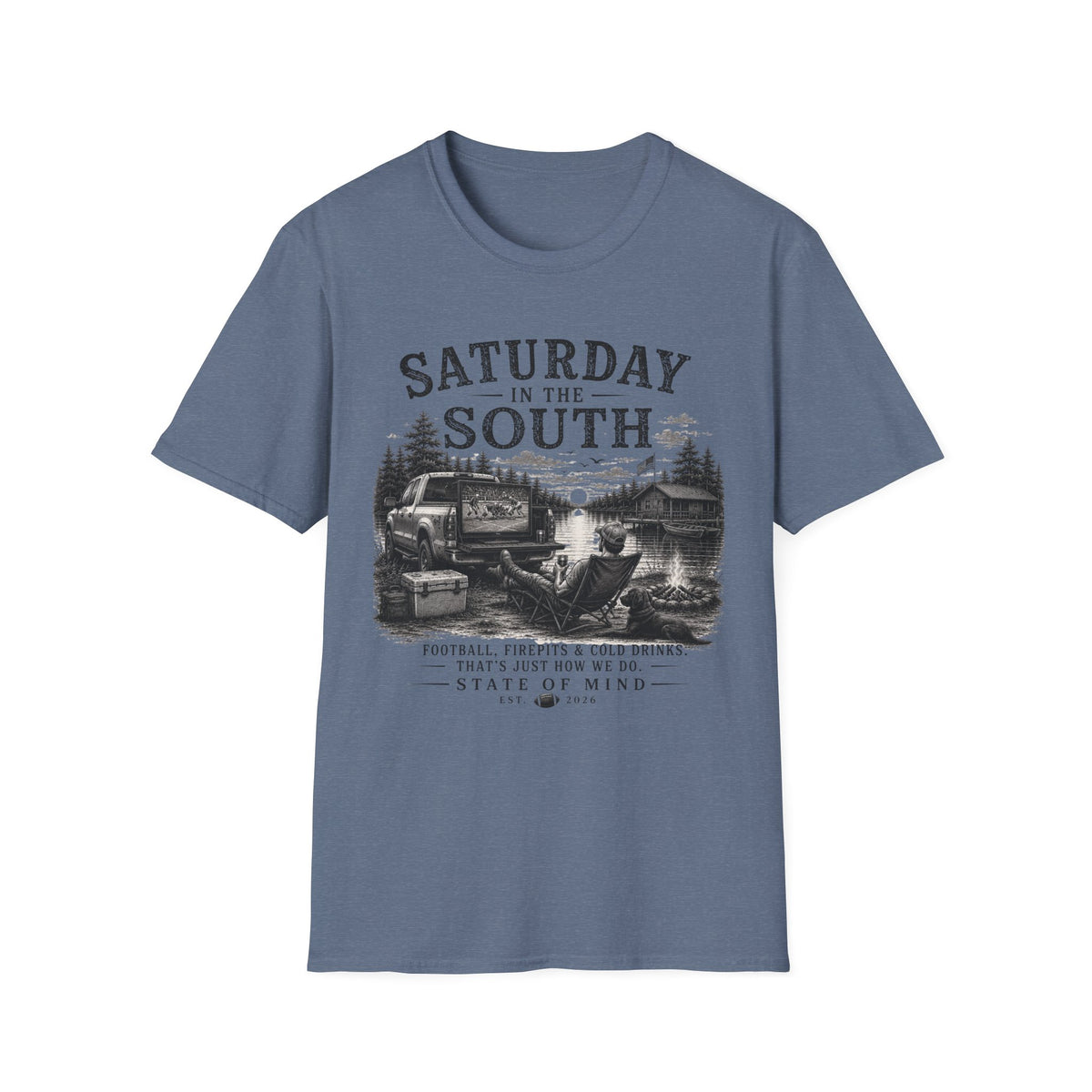 Saturday in the south football T-Shirt