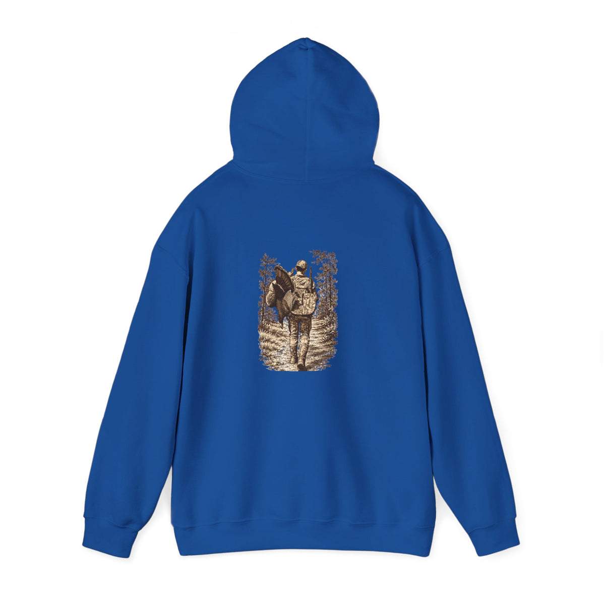 Turkey Hunting with Logo on Front Hoodie – Legends Walk Home