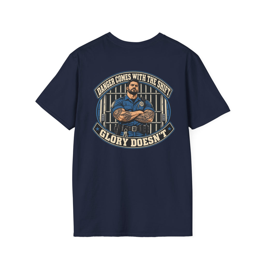 Alabama Department of Corrections T-Shirt - Danger comes with the shift