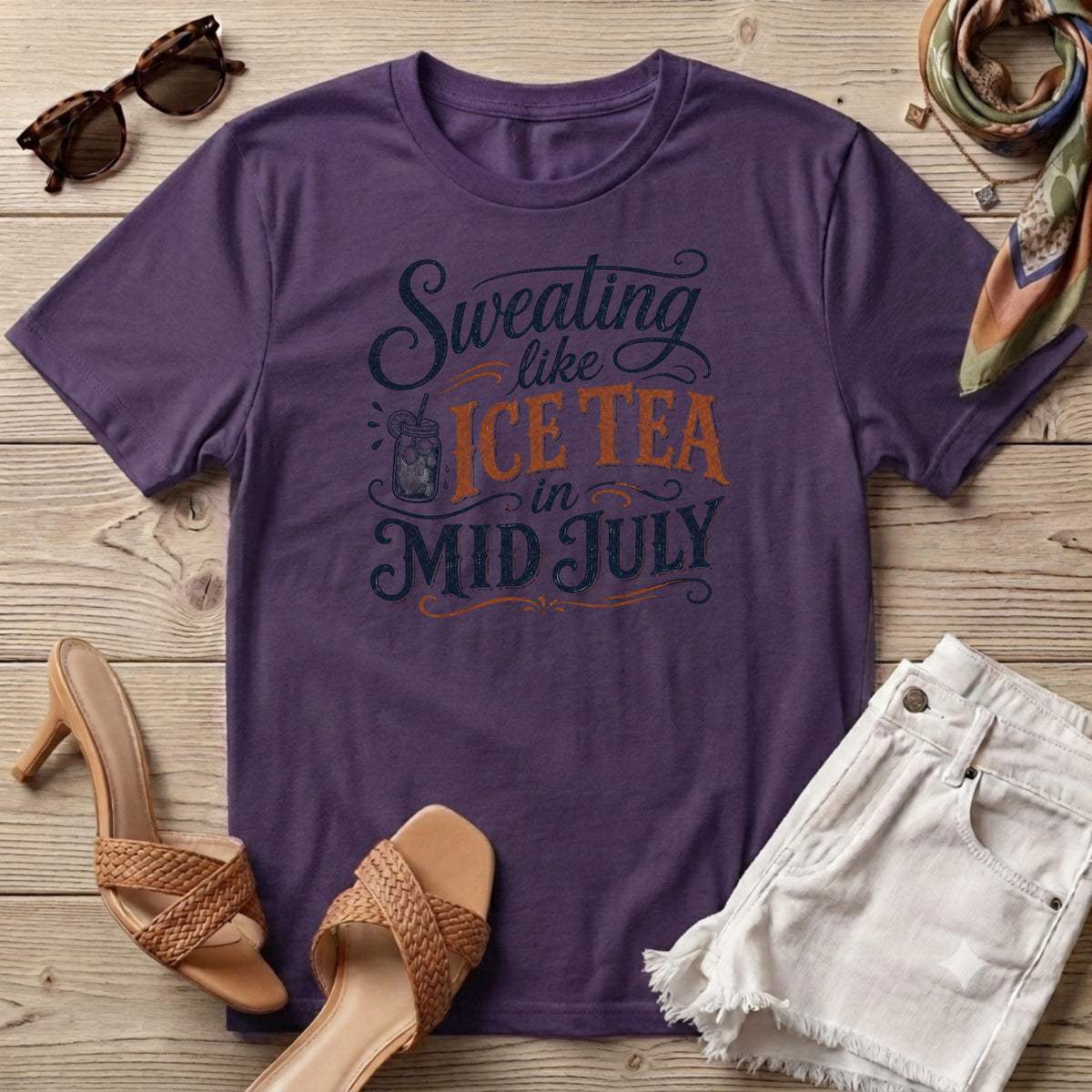 Sweating like Ice Tea in Mid July T-Shirt