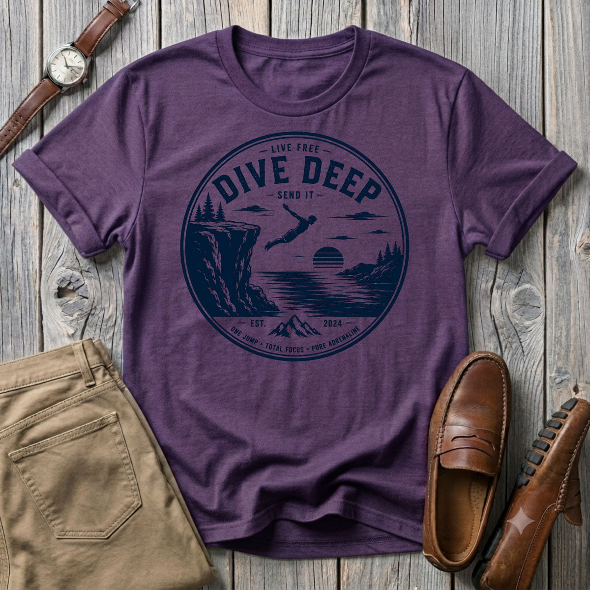 Deep Dive Vintage T-Shirt