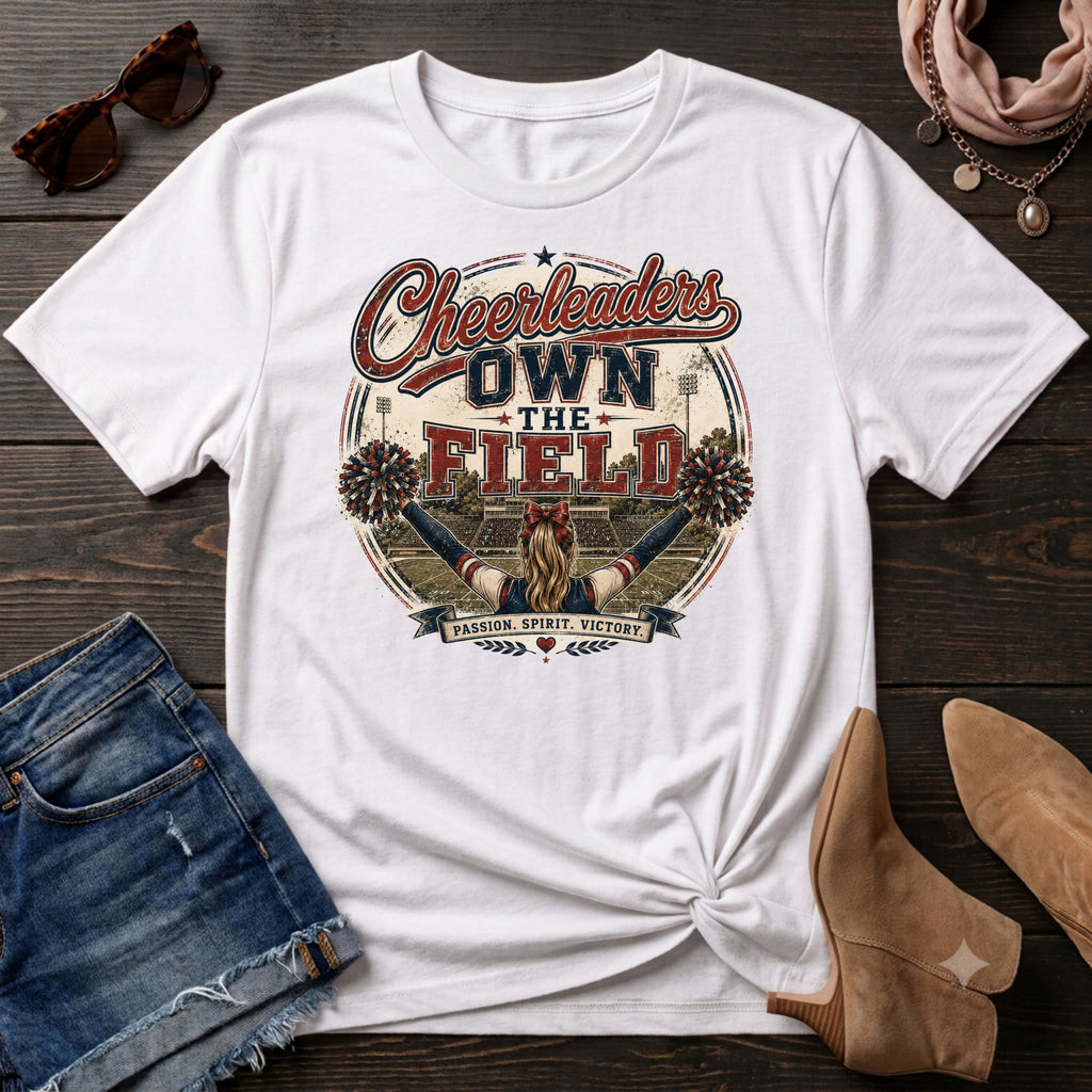 Cheerleaders Own The Field T-Shirt