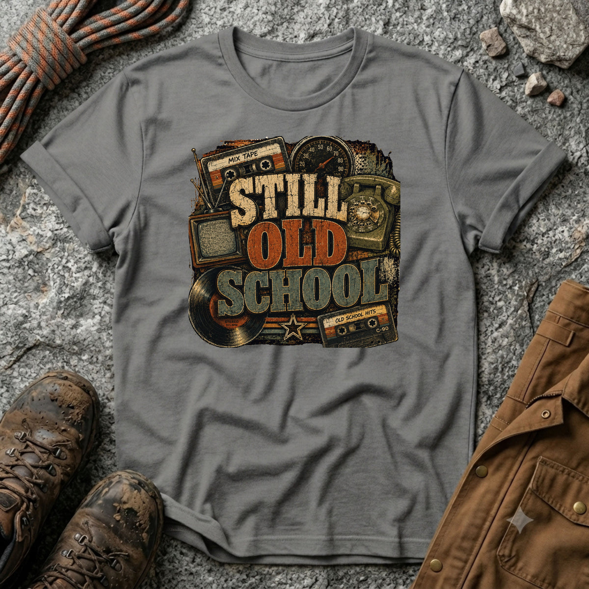 Still Old School T-Shirt
