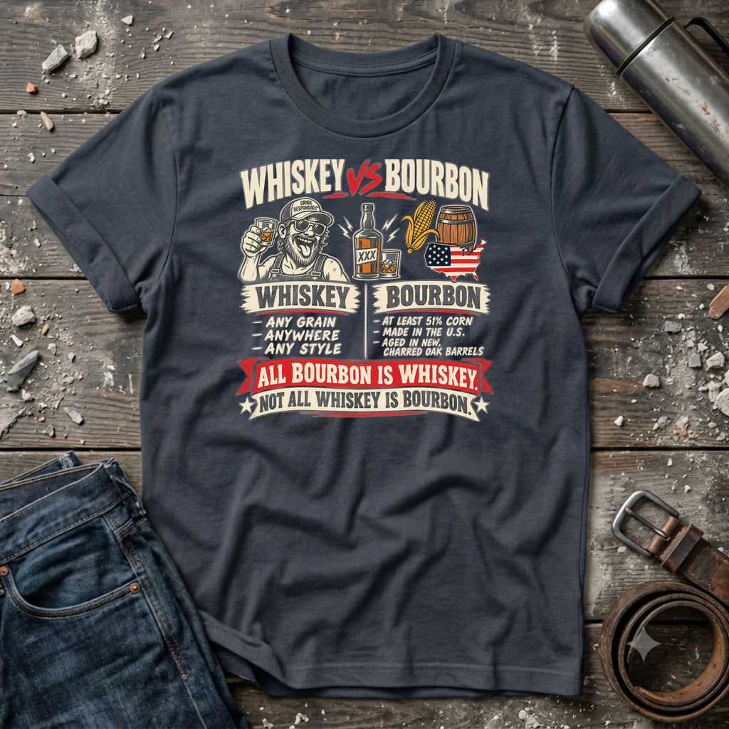 Redneck Whiskey Vs Bourbon T-Shirt