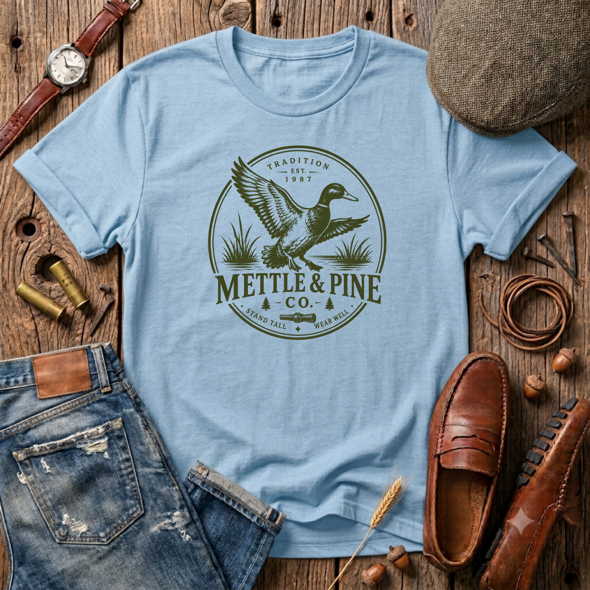 Mettle & Pine Co Duck Seal T-Shirt