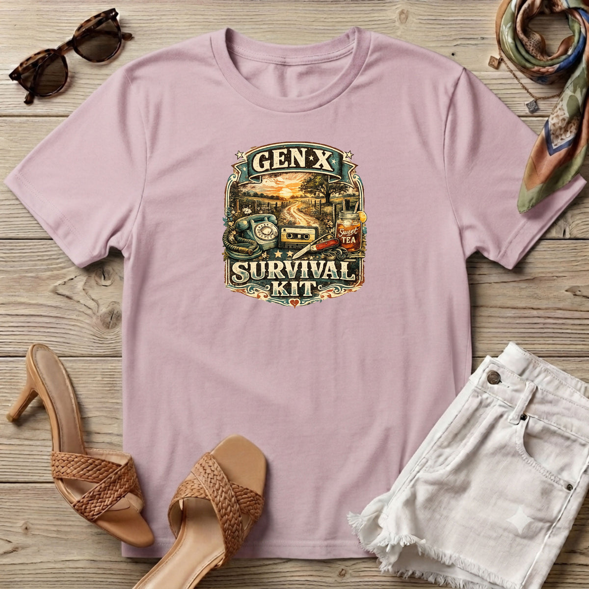 Gen X Survival Kit T-Shirt