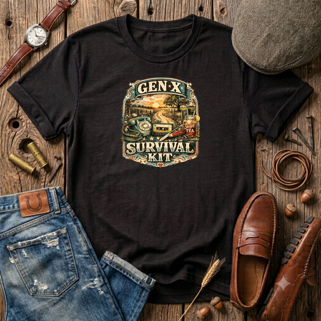 Gen X Survival Kit T-Shirt