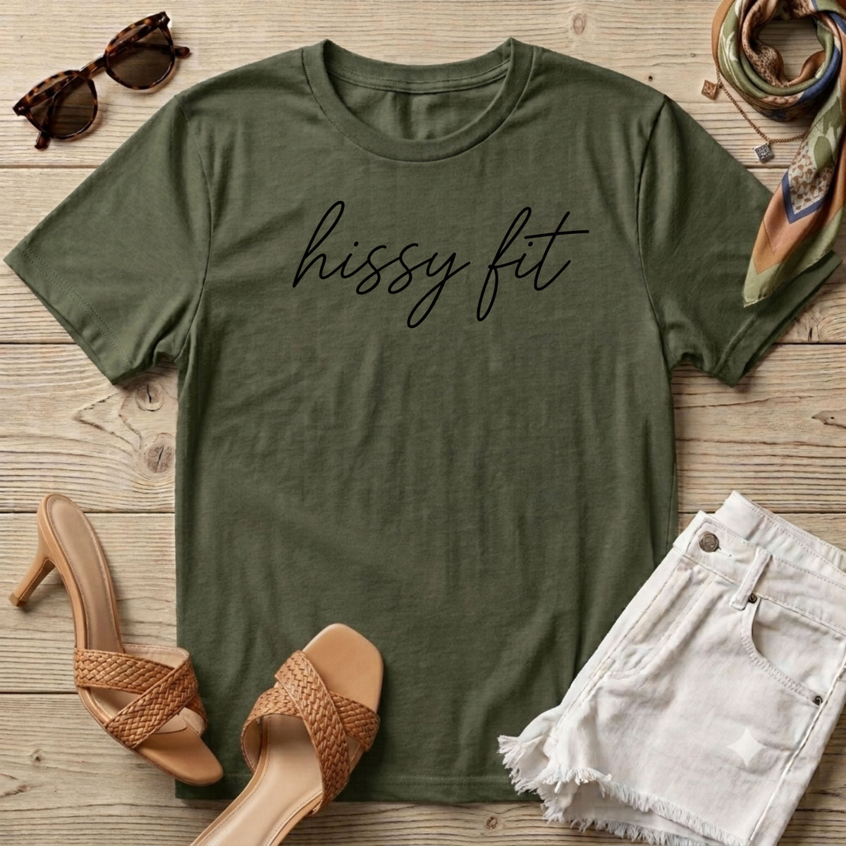 Hissy Fit Script T-Shirt