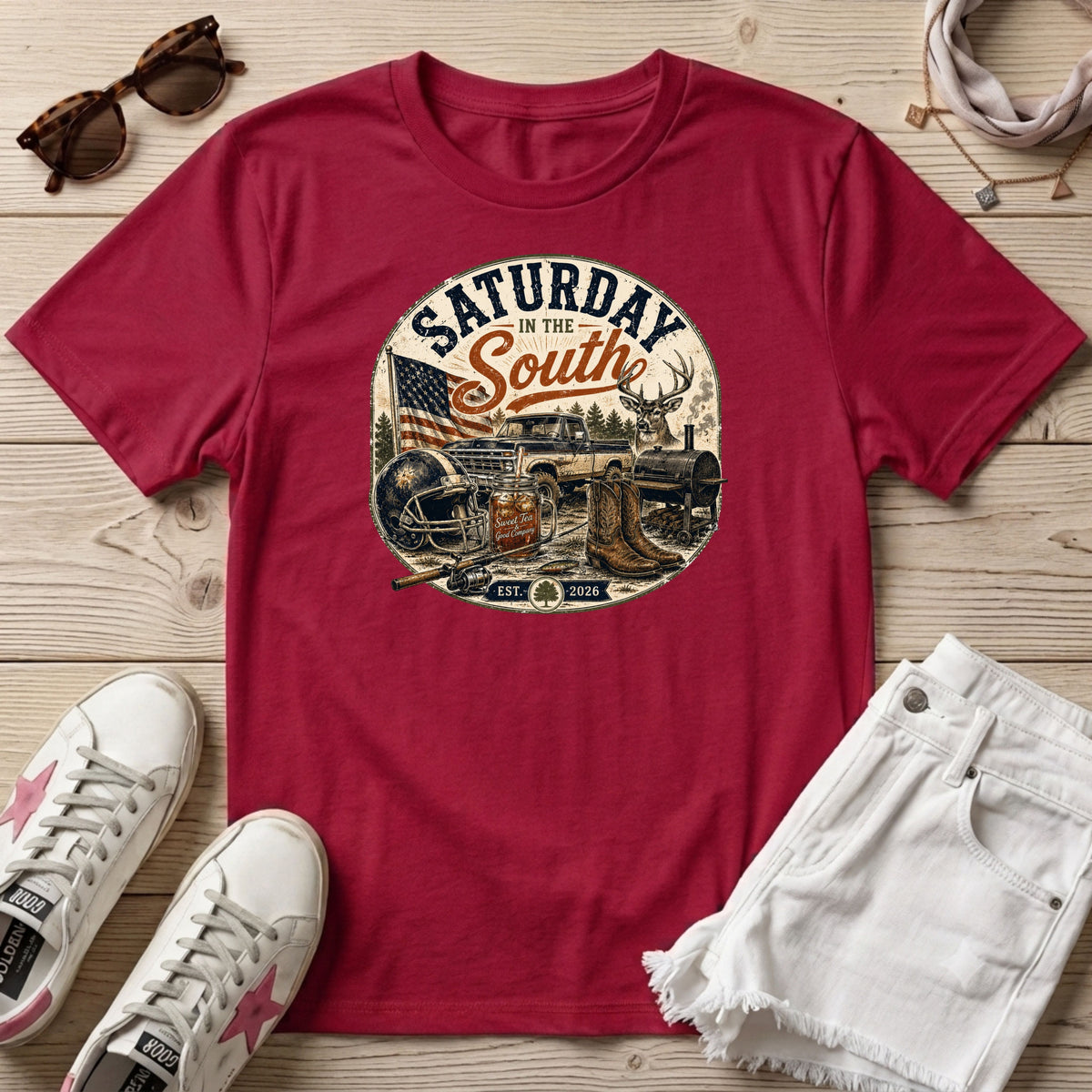 Saturday in the South vintage T-Shirt