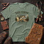 Bass Fishing Color T-Shirt