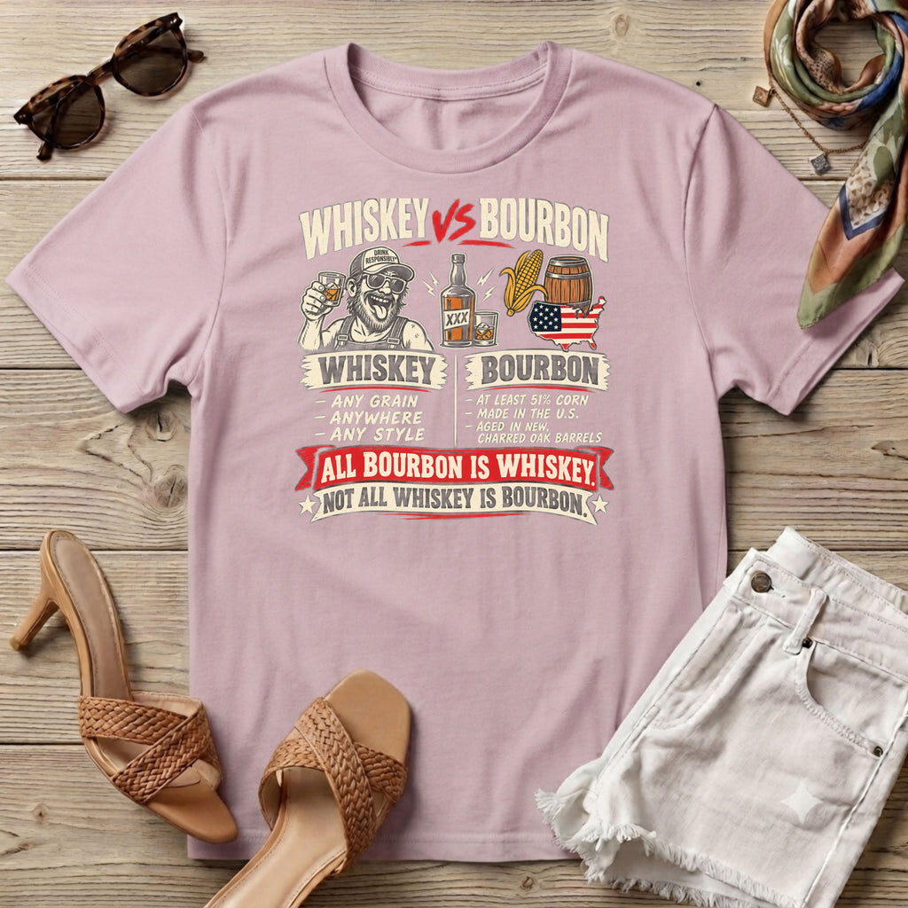 Redneck Whiskey Vs Bourbon T-Shirt