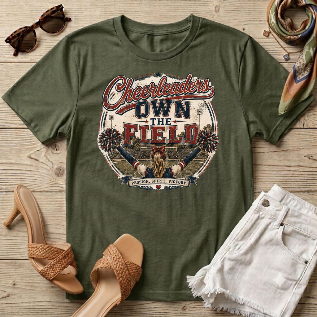 Cheerleaders Own The Field T-Shirt