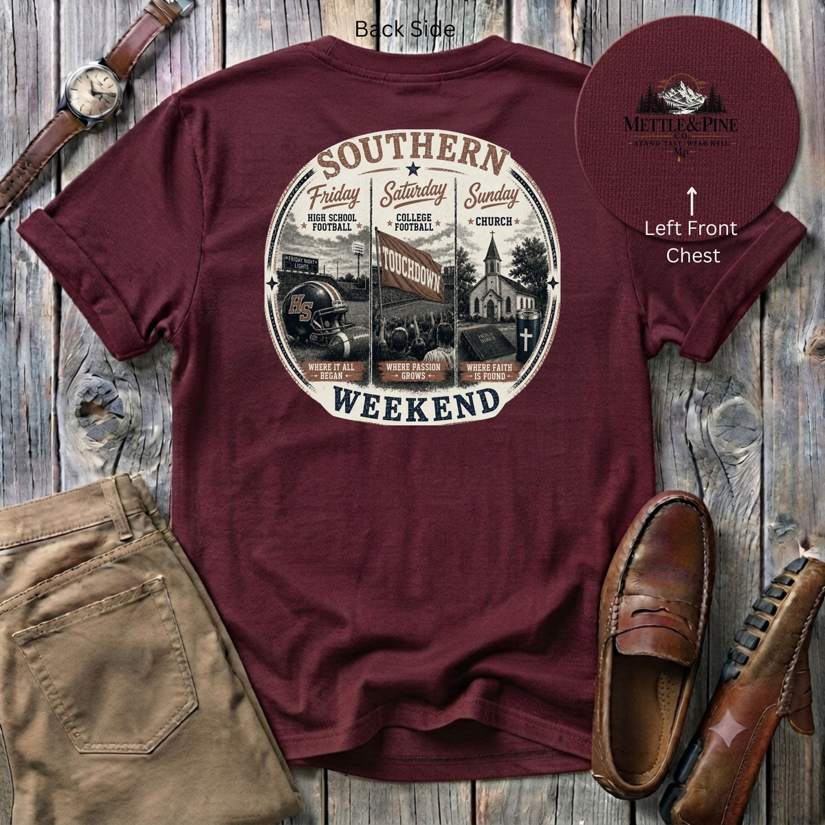 Southern Weekend Vintage F/B T-Shirt