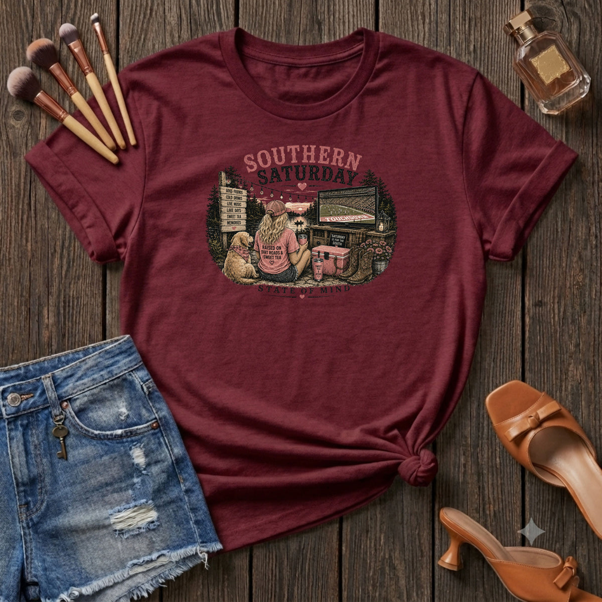 Southern Saturday Touchdown T-Shirt