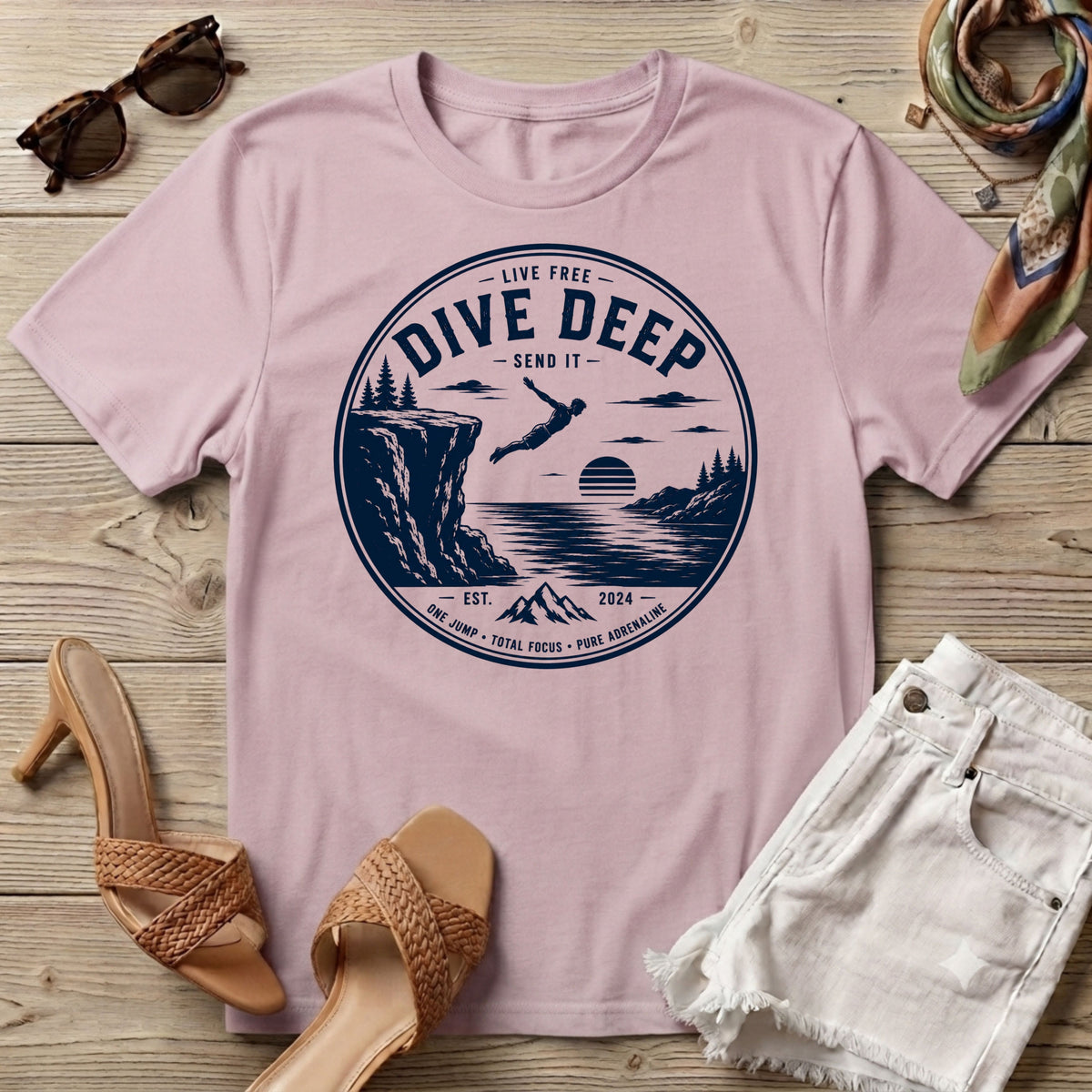 Deep Dive Vintage T-Shirt