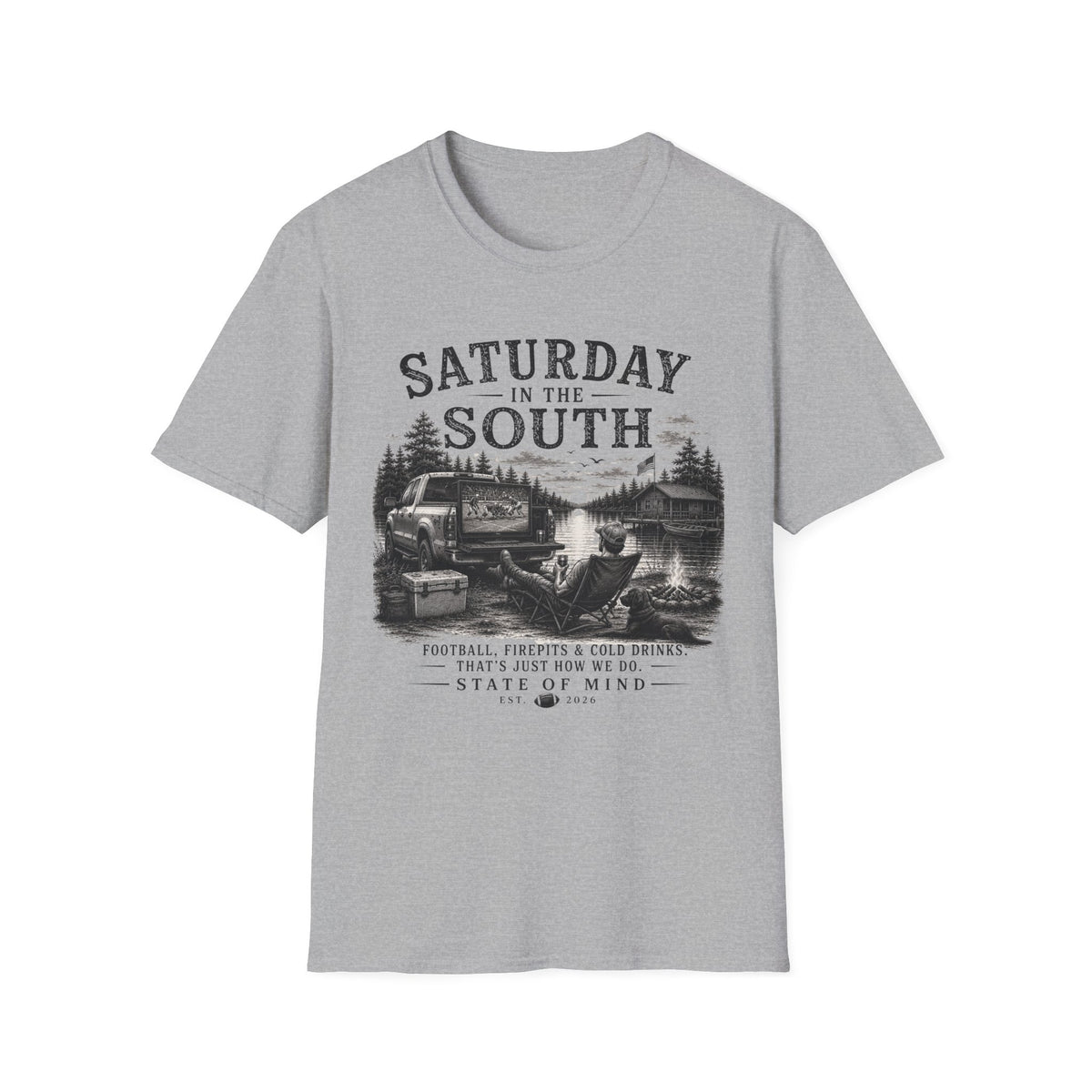 Saturday in the south football T-Shirt
