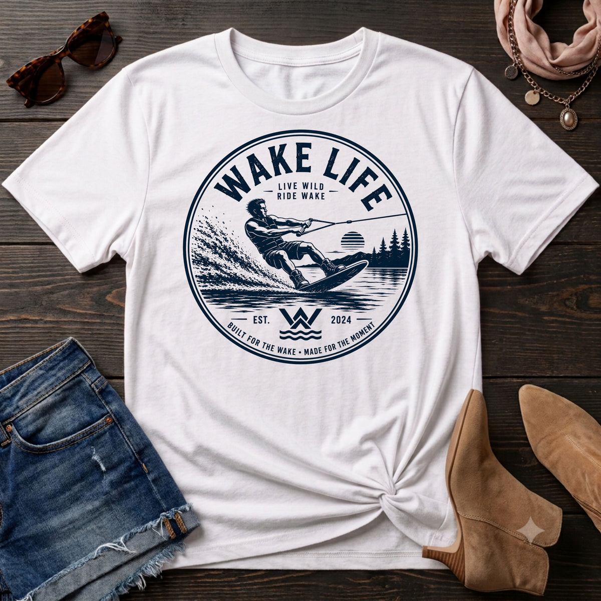Wake Life Vintage T-Shirt