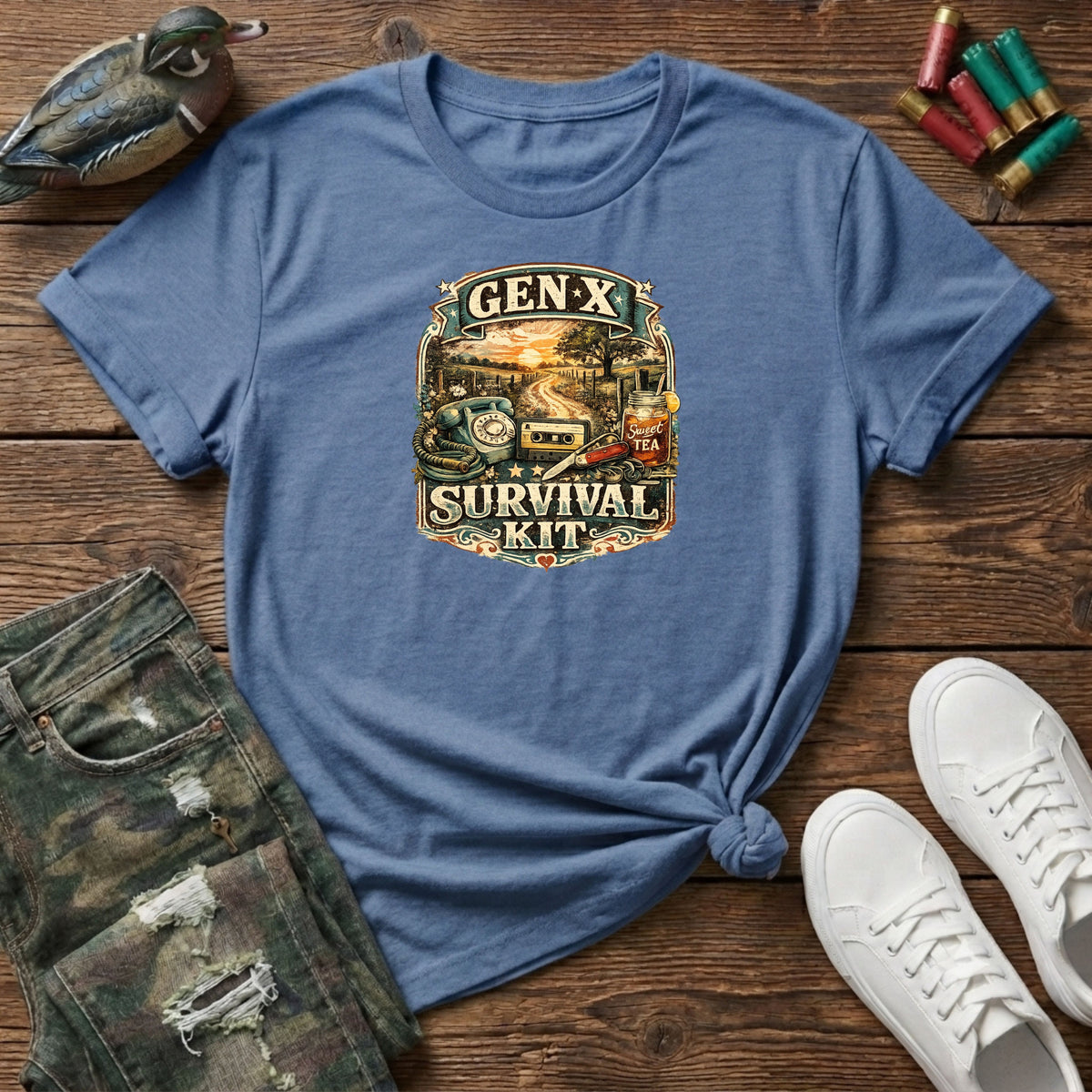Gen X Survival Kit T-Shirt