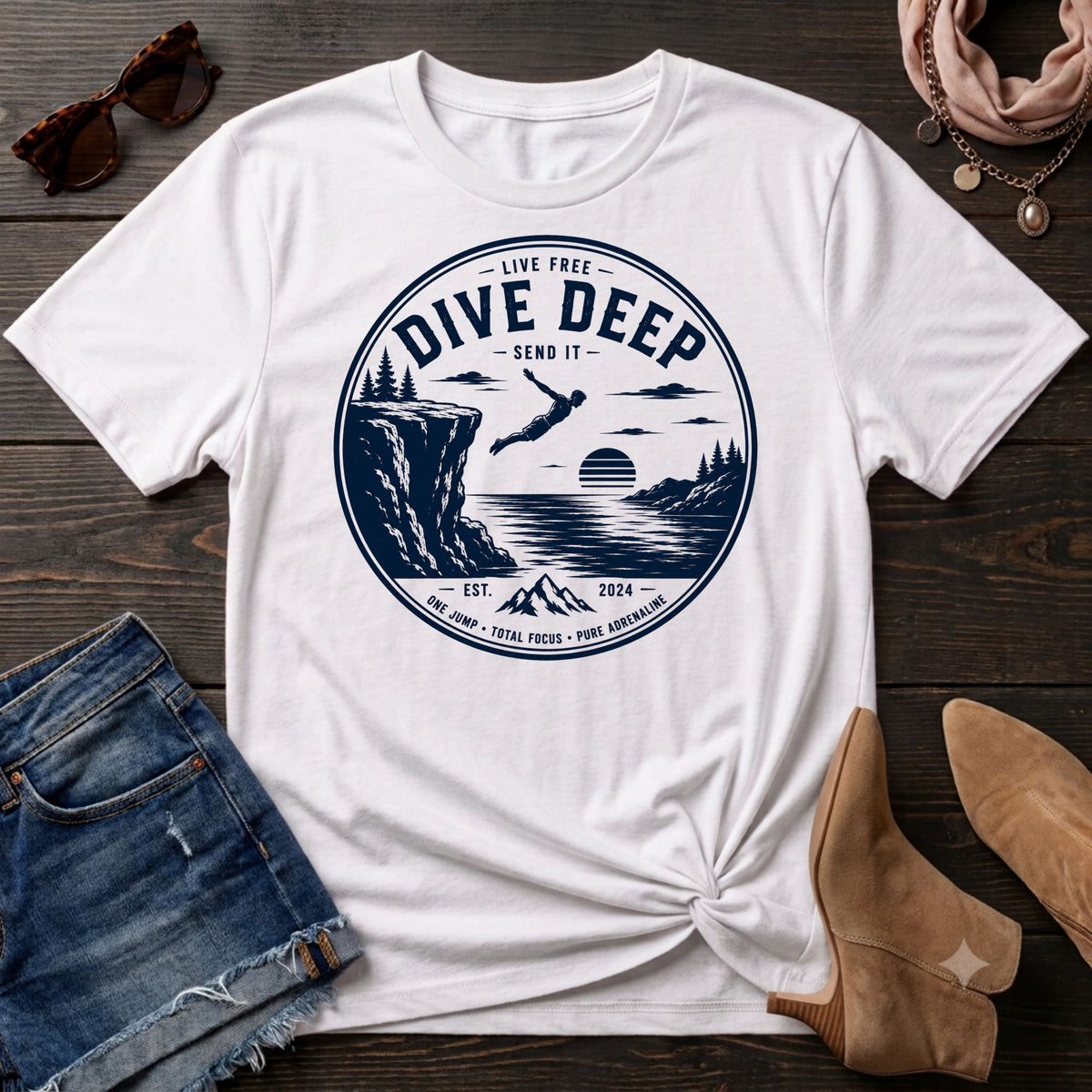 Deep Dive Vintage T-Shirt