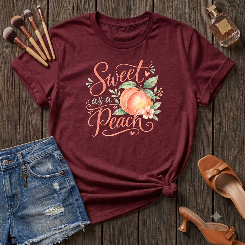 Sweet As A Peach T-Shirt