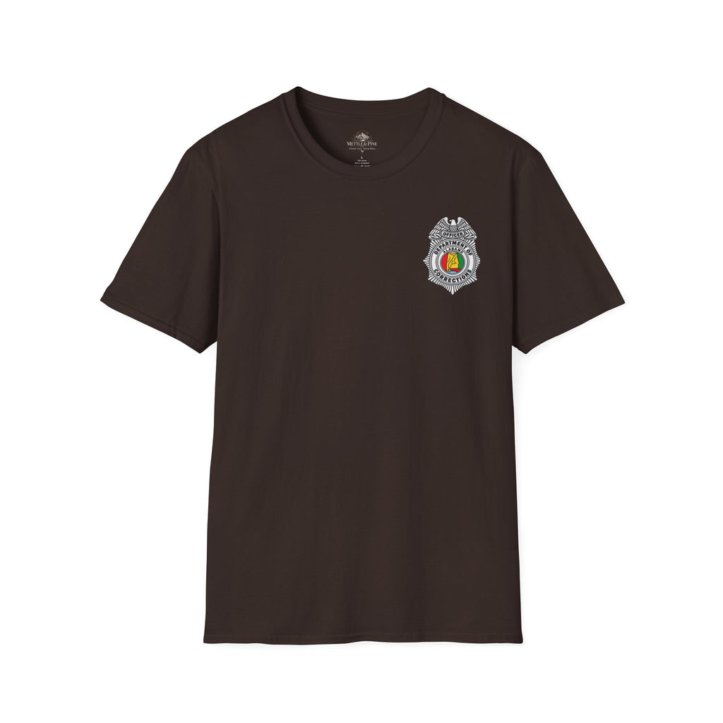 Alabama Department of Corrections T-Shirt - Danger comes with the shift