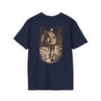 Turkey Hunting with Standard Logo on Front T-Shirt– Legends Walk Home