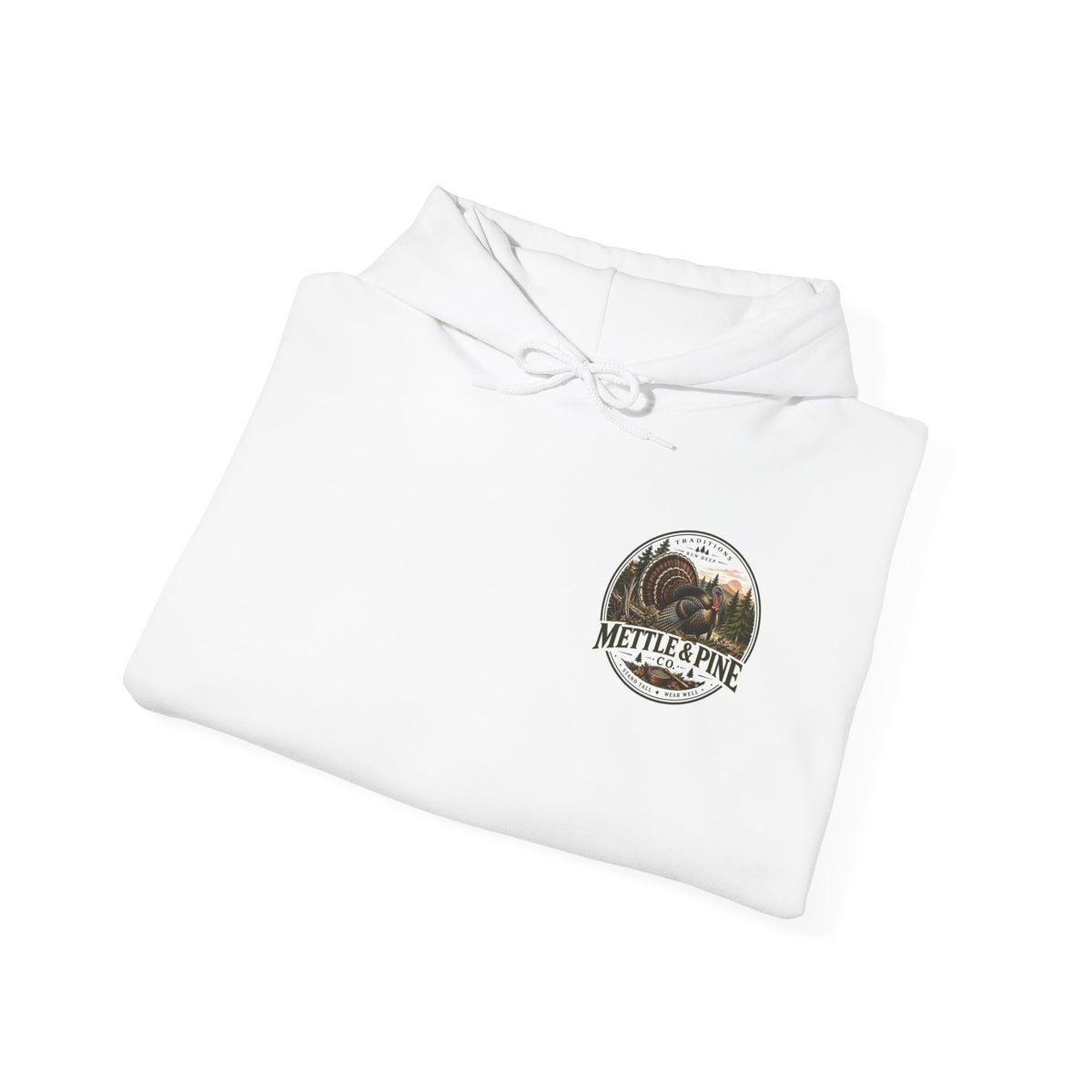 Turkey Hunting with Turkey Logo on Front Hoodie– Legends Walk Home