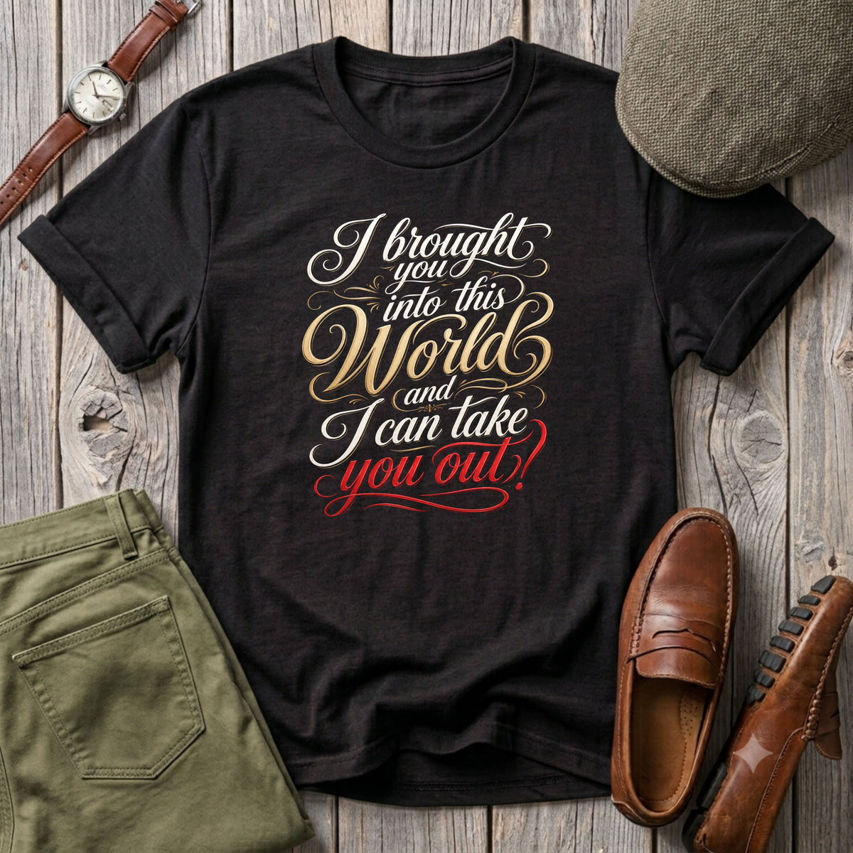 I bought you into this world ... T-Shirt