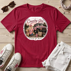 Country Girl Pink -T-Sirt