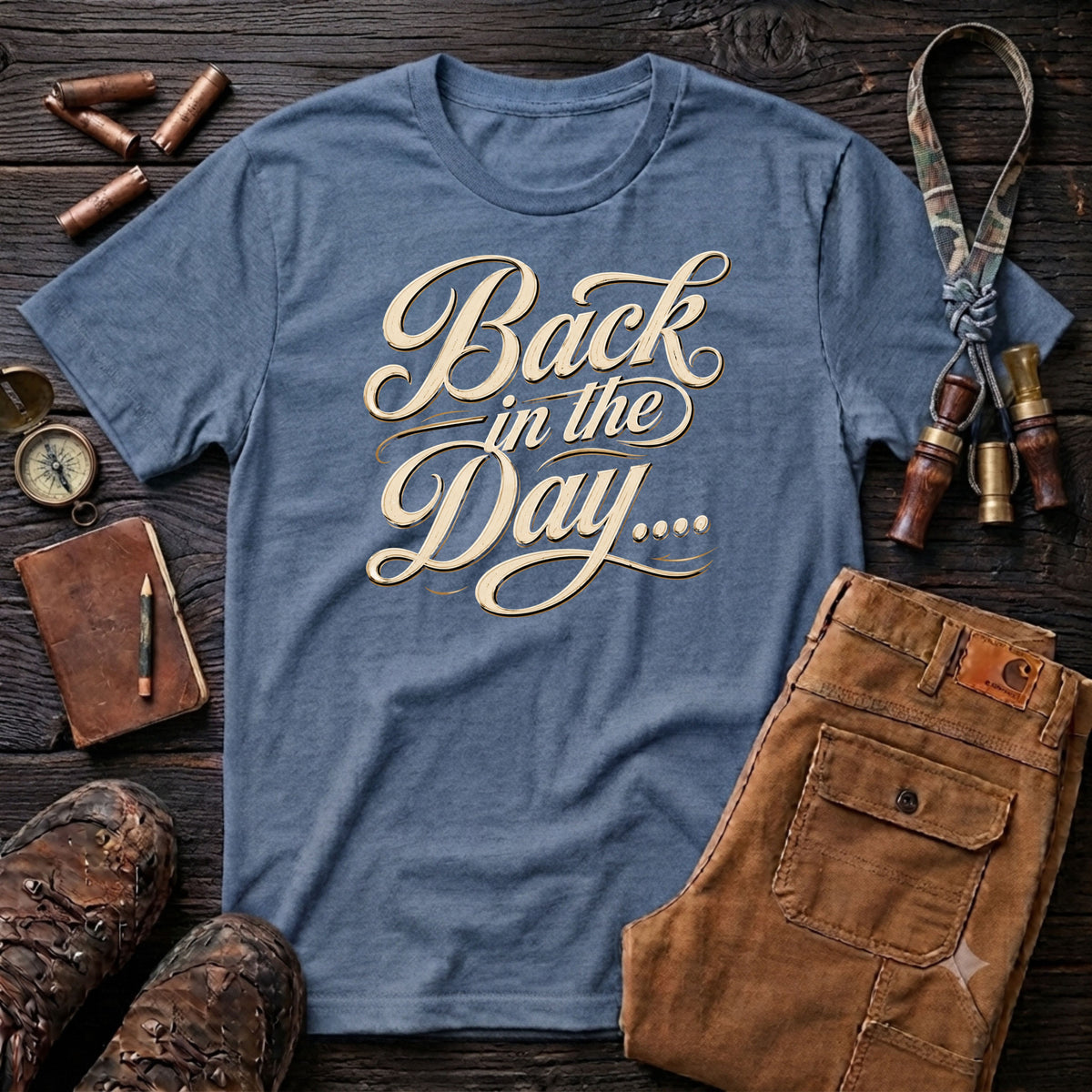 Back in the day script T-Shirt