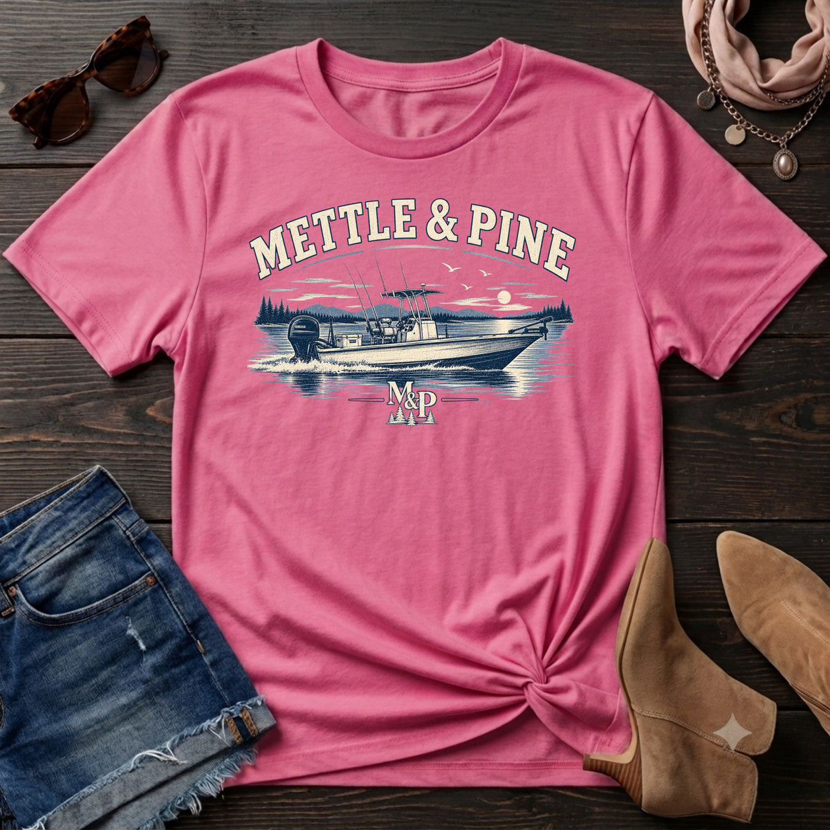 Mettle & Pine Co. Fishing T-Shirt