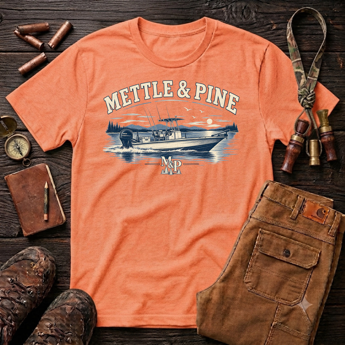 Mettle & Pine Co. Fishing T-Shirt