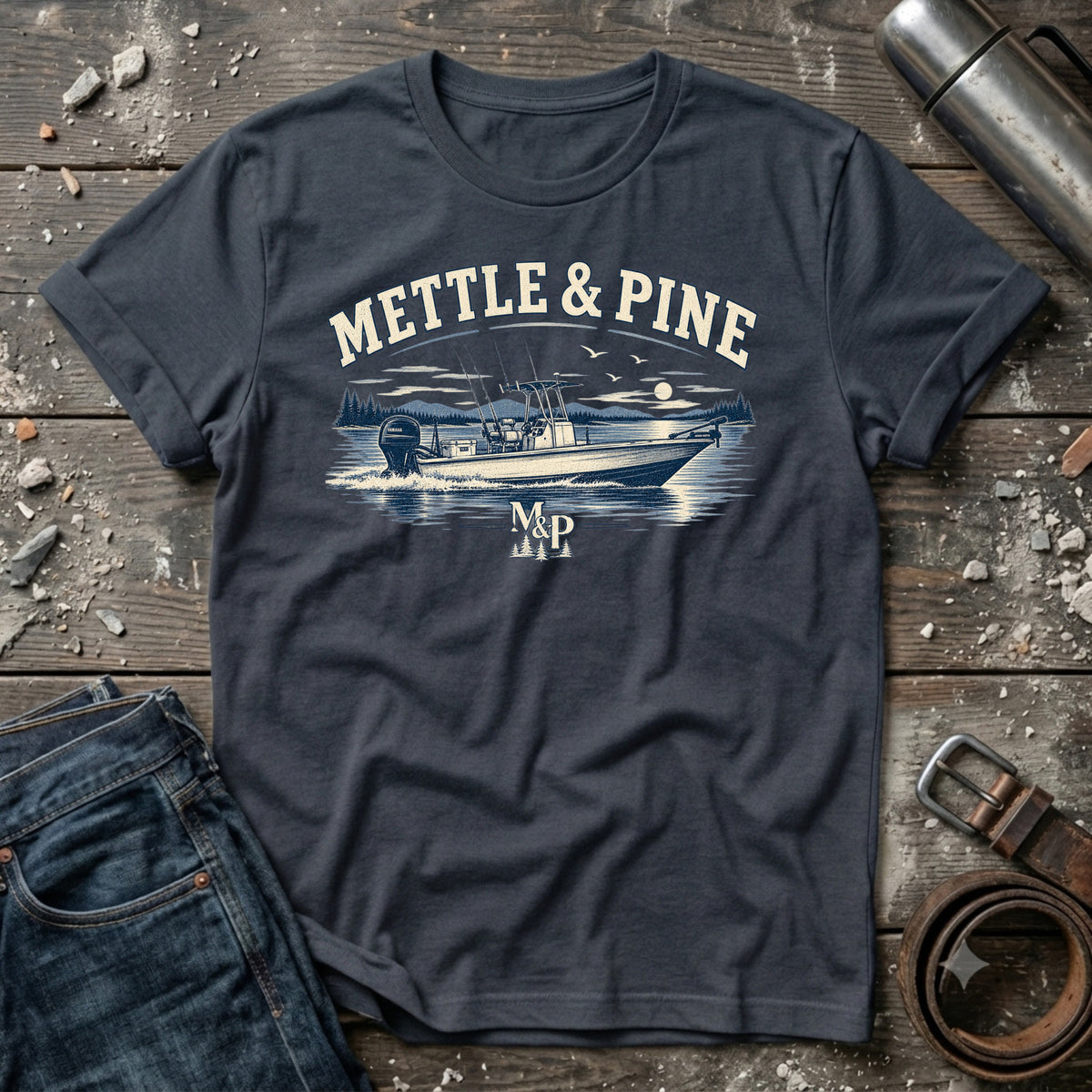 Mettle & Pine Co. Fishing T-Shirt